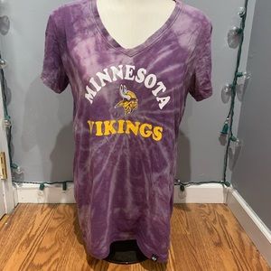 Women’s Minnesota Vikings, bleach tie dye
